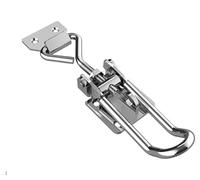 Loquet à pince à bascule robuste, 1 pièce, serrure à bascule en métal, loquet à bascule en métal, fixation de pince de verrouillage à bagages(A)