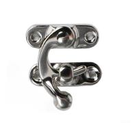 Loquet Boîte Métal Style Chinois Nouveau Design Vintage(Left hook silver) | Style chinois nouveau, artisanat exquis, détails intriqués, parfait décoration intérieure, élégance
