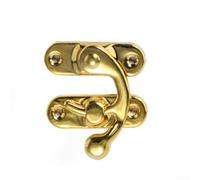 Loquet Boîte Métal Style Chinois Nouveau Design Vintage(right hook gold) | Style chinois nouveau, artisanat exquis, détails intriqués, parfait décoration intérieure, élégance