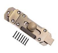 Loquet Coulissant de Porte en Alliage de Zinc, Verrou Rétro | Haute Dureté, Protection Renforcée, Résiste à Déformation, Usage Intérieur et Extérieur, pour Porte en Bois