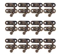 Loquet de Meuble Rétro en Fer 20 Pièces pour Boîte et Tiroir | Quincaillerie Vintage, Installation Facile, Application Polyvalente, Finition Élégante, pour Case et Drawer
