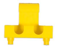 Loquet de poignée jaune Dolphin 2001