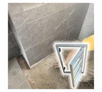 Loquet de porte d'accès tactile encastré pour mur 55,9 x 55,9 cm - Carrelage magnétique - Mécanisme d'ouverture - Panneau F caché pour douche et salle de bain