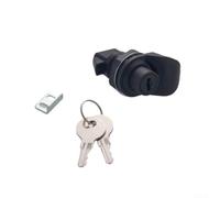 Loquet de porte d'armoire sans clé pour caravane pour boîte à outils en | Bouton poussoir sans clé, mécanisme de verrouillage sécurisé, s'adapte aux portes de 15 à 18 mm, idéal pour une utilisation