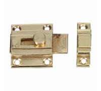 Loquet de porte EDM 85082 Doré Acier Laiton poli 25 mm 35 mm 25mm Broche