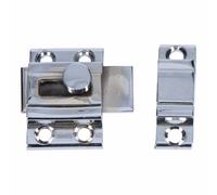 Loquet de porte EDM 85083 nickel Acier 20 mm Broche