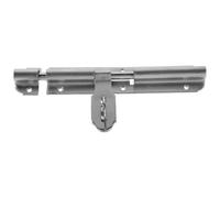 Loquet de Porte en Acier Inoxydable Épais Pêne Coulissant Sécurisé | Conception Double Face Bords Sécurisés pour Garçon Fille, Finition Lisse Arrondie, Adapté aux Portes D'entrée Garde-manger