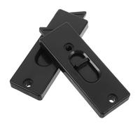 Loquet de Remplacement pour Fenêtre à Ressort Noir | Plastique Résistant, Réglage Multiposition, Empêche les Chutes Accidentelles, Protège les Courants D’air, Rénovation Ancienne