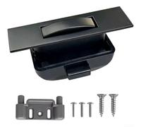 Loquet de tiroir pour camping-car, yacht, bateau avec mécanisme de verrouillage poussoir, matériaux ABS et alliage de zinc pour une performance fiable (B)