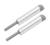 Loquet Magnétique à Pression Ensembles 2 pour Armoire, Poussoir | Alliage D’aluminium et Abs, Compatible Penderie et Tiroir, Lot de Sets de Pièces, Fermeture Discrète