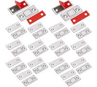 Loquet Magnetique Aimant porte Placard Jiayi 14 Pièces Très Mince loquets magnétiques à Coller Aimant Fermeture Adhésif Meuble Aimant Puissant pour Porte Coulissante Tiroirs Fenetre Aimanté Armoire