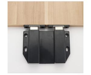 Loquet Magnétique Armoire 9.9x7cm pour forte Traction Loquet(Brown:) | pour forte traction magnétique, fermeture sécurisée, fini élégant, dimensions 9.9x7cm, pour armoires