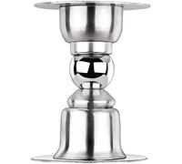Loquet magnétique de porte en acier inoxydable, pas besoin de percer du ruban adhésif double face, butée de porte anti-collision, protège les portes et les murs, cale (couleur : or)(Silver)