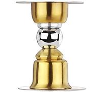 Loquet magnétique de porte en acier inoxydable, pas besoin de percer du ruban adhésif double face, butée de porte anti-collision, protège les portes et les murs, cale (couleur : or)(Gold)