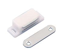 Loquet magnétique invisible pour armoire, installation facile sans poinçon, garde l ' armoire fermée, loquets magnétiques pour portes, kit de remplacement à vis