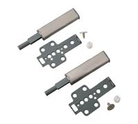 Loquet Poussoir Magnétique 5pcs Acier pour porte Placard Loquet | Push to open, course 82mm, aimant puissant, maintien sécurisé, pour idéal tiroirs et buffets