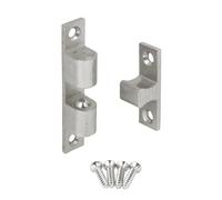 Loqueteau à bille pour placard Carlisle Brass chrome satiné 17 x 12mm