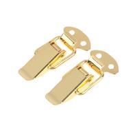 Loquets À Bascule À Ressort, 2 Pièces, Verrouillage À Pression | Pince chargée Clip boîtier boîte loquet loquet Tension levier fermoir fermetures caisse(Gold)