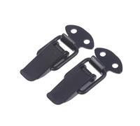 Loquets À Bascule À Ressort, 2 Pièces, Verrouillage À Pression | Pince chargée Clip boîtier boîte loquet loquet Tension levier fermoir fermetures caisse(Black 2)