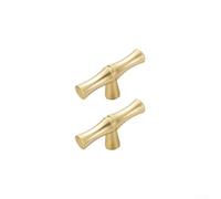 Loquets de tiroir modernes et créatifs en alliage de zinc doré pour armoire, commode, accessoires multi-tailles (50 mm)