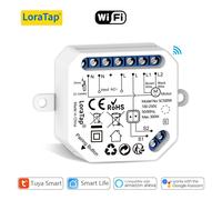 LoraTap Tuya - rideau intelligent pour stores, interrupteur de volet roulant, Module de relais, télécommande avec application, fonctionne avec Alexa Google Assistant 2 PACK