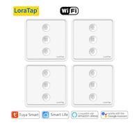 LoraTap Tuya Smart Life rideau de volet roulant bouton-poussoir télécommande via Google Assistant Alexa 2 PACK