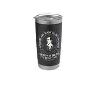 Lord Byrion George Gordon Byron Gobelet isotherme en acier inoxydable double paroi