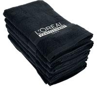Loreal Serviettes avec logo 6 pièces 49x86cm noir