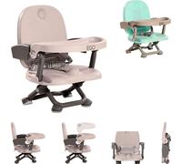 Lorelli Chaise d'enfant Ego 2 en 1 Rehausseur de chaise Siège d'appoint Table amovible pliable beige