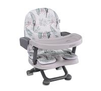 Lorelli Chaise haute pour enfants 2 en 1 Ego Plus, chaise d'enfant, pliable, réglable en hauteur gris