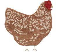 Lorena Canals Tapis lavable - Chicken - 110 x 100 cm | Autres articles de décoration