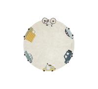 140x140 (diamètre) cercle Moquette Eco City Wheels