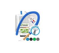 l'ORIGINAL Brosse Radiateur Longue 115cm I Plumeau Radiateur Flexible | Réduire les Coûts de Chauffage I Air Plus Sain I Flexible et Lavable I Pour Ailettes & Espaces Étroits I e Purge Incluse