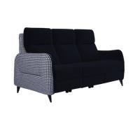 L'Original Sofa - 2 places, Fixe, Pied de poule noir