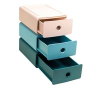 Lort de 3 mini module de classement Exacompta Tiny Box Skandi couleurs assorties