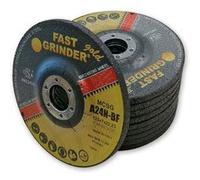 lot 10 disques a meuler ebarber les metaux moyeu deporte 125x7x22.2 - Rosver