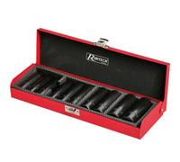Coffret de 10 douilles longues 1/2 - RIBIMEX - PRCCDC10LG