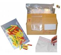 LOT 1000 SACHETS POCHON SACHET A FERMETURE ZIP TRANSPARENTS 40X60 4X6 CBJ