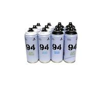 Lot 12 Bombes De Peinture Mtn 94 Noir Et Blanc