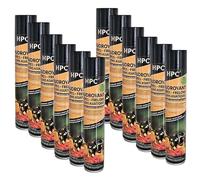 LOT 12 BOMBES FOUDROYANT CHOC NID DE GUÊPES, FRELONS ASIATIQUES 750ml