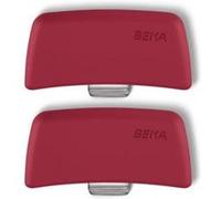 EVOLUTION set de 2 Anses amovibles soft touch rouge BEKA