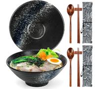 Lot 2 bols ramen japonais en céramique 1050 ml