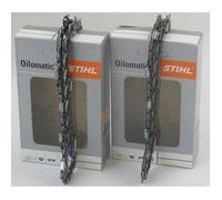 Lot 2 chaînes STIHL Picco Micro Mini 3 35 cm 3/8'P 1,1 mm - 50 maillons (Oilomatic)
