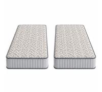 Lot 2 Matelas 100x200 - 23 cm - Ferme + Oreiller