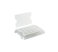 Lot 2 planches en polypropylène 30x20 cm avec plateau collecteur - - - Plastique