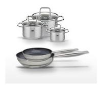 Lot 2 Poêles 24/28 cm et 3 Faitouts 12/16/20 cm Elo Profi Therm Platinum