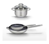 Lot 2 Poêles 24/32cm et Faitout 12cm Elo Profi Therm Platinum