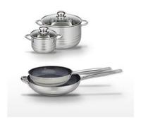 Lot 2 Poêles 28/32cm & 2 Faitouts 14/20cm Elo Profi Therm Platinum