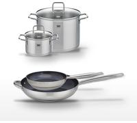 Lot 2 Poêles céramiques 24/32 cm Elo Profi Therm Platinum et 2 Faitouts 20/26 cm