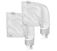 Lot 2 Sacs pour Polaris 280 / 480 - Filtre robot nettoyeur piscine filet rechange K13/K16 Sac à limon avec fermeture zip